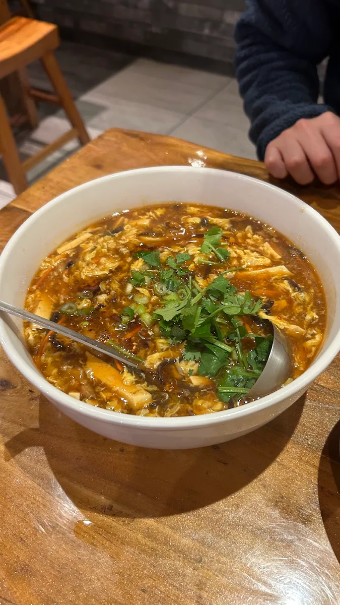szchuan hot and sour soup 四川酸辣汤